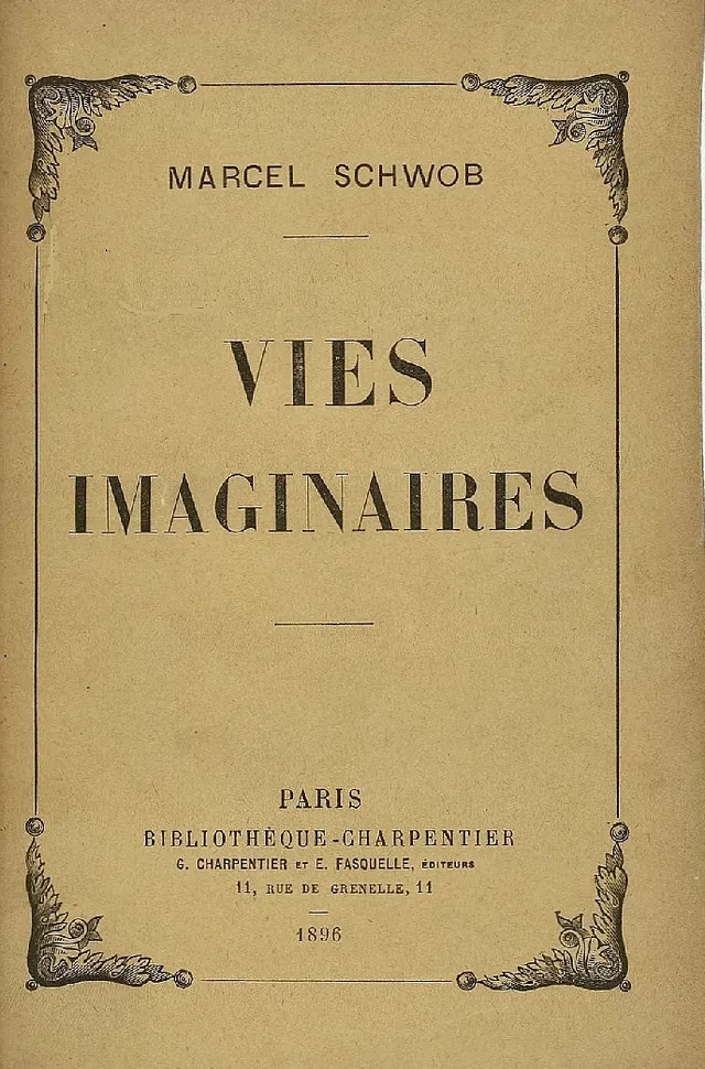 Cover of Vies imaginaires