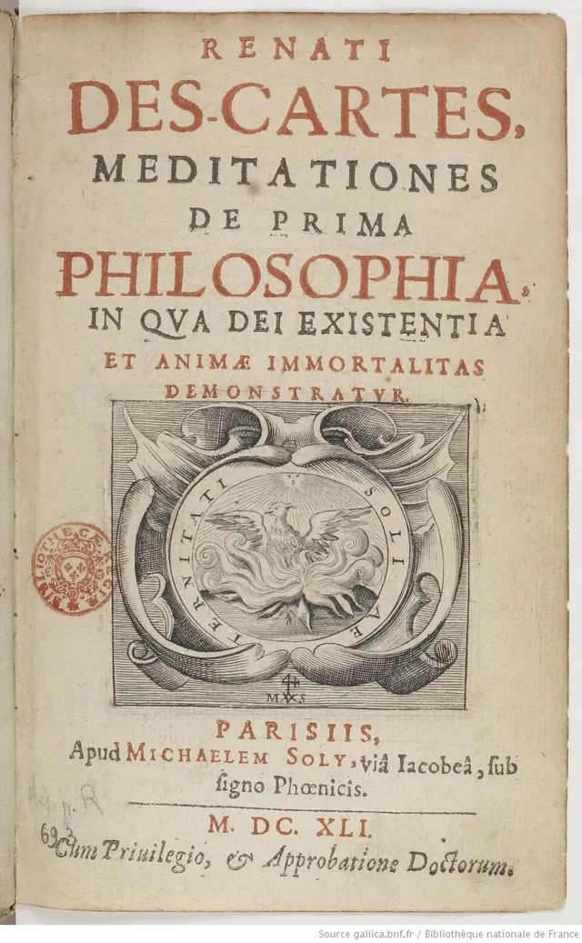 Cover of Meditations Metaphysiques