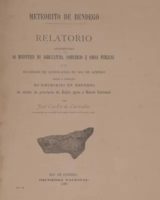 Cover of Meteorito de Bendegó