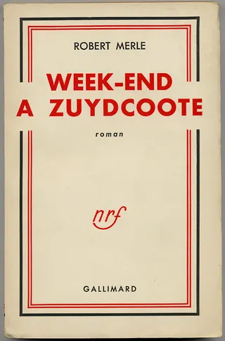 Cover of Week-end at Zuydcoote