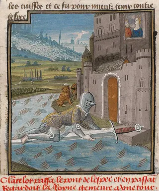 Cover of Lancelot, the Knight of the Cart