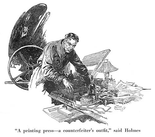Cover of The Adventure of the Three Garridebs