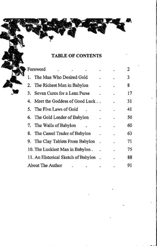 Cover of The Richest Man in Babylon