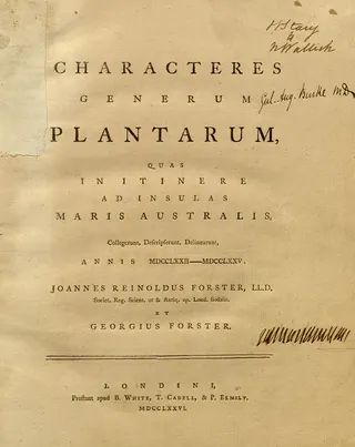 Cover of Characteres generum plantarum