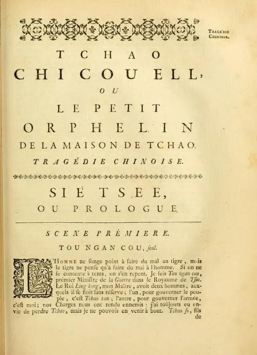 Cover of The Orphan of Zhao