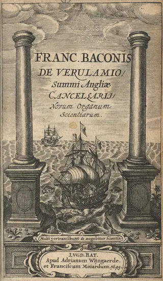 Cover of Novum organum scientiarum