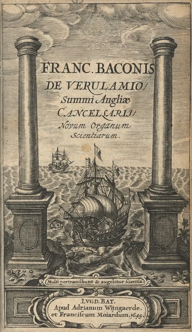 Cover of Novum organum scientiarum