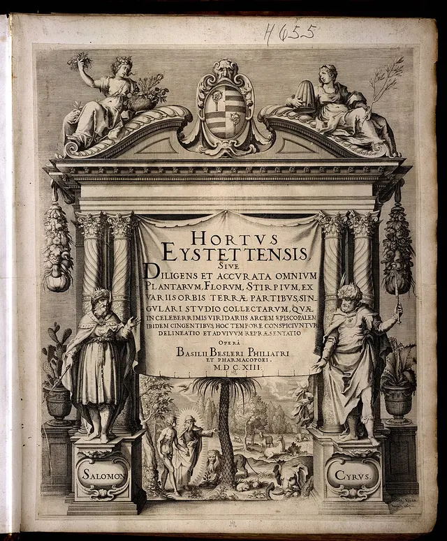 Cover of Hortus Eystettensis