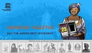Cover of Wangari Maathai: and the green belt movement