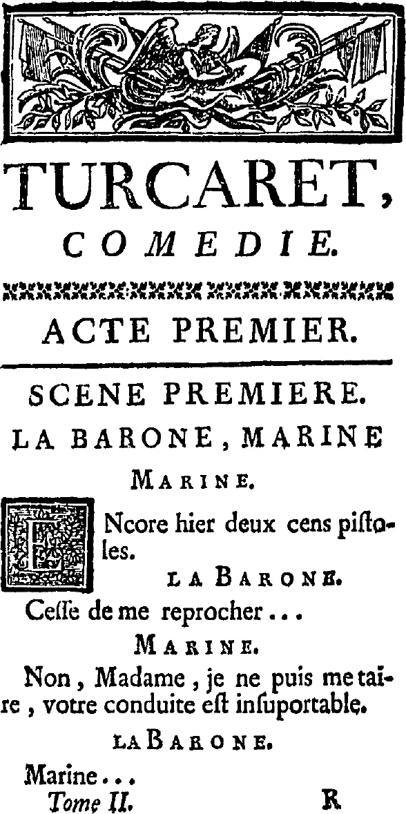 Cover of Turcaret