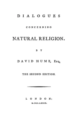 Cover of Dialogues Concerning Natural Religion