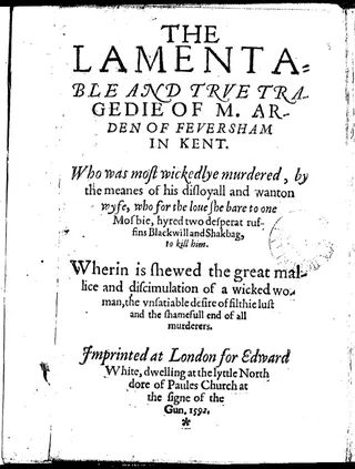Cover of Arden of Faversham