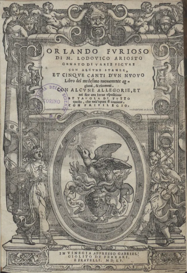 Cover of Orlando furioso