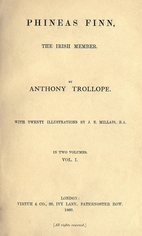 Cover of Phineas Finn