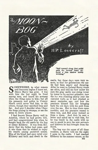 Cover of The Moon-Bog