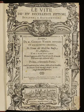 Cover of Lives of the Most Excellent Painters, Sculptors, and Architects