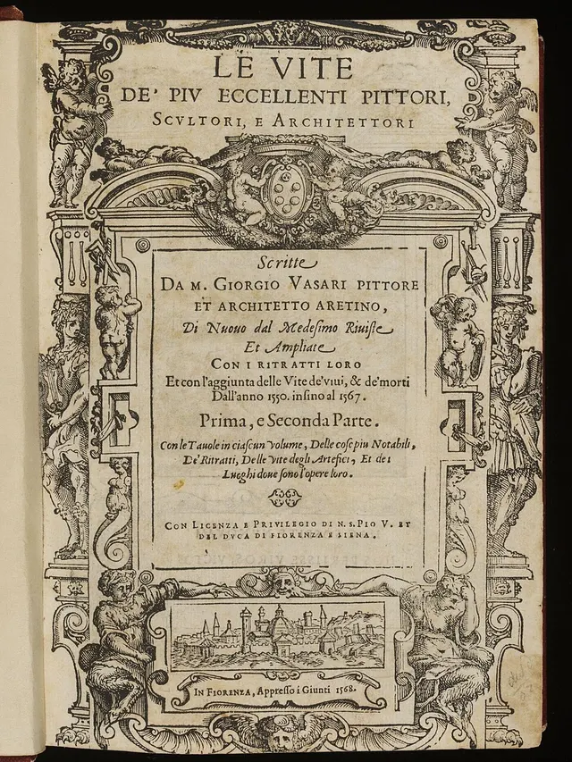 Cover of Lives of the Most Excellent Painters, Sculptors, and Architects