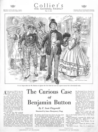 Cover of The Curious Case of Benjamin Button