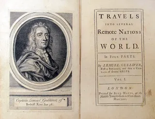 Cover of Travels into Several Remote Nations of the World, in Four Parts. By Lemuel Gulliver, First a Surgeon, and then a Captain of several Ships