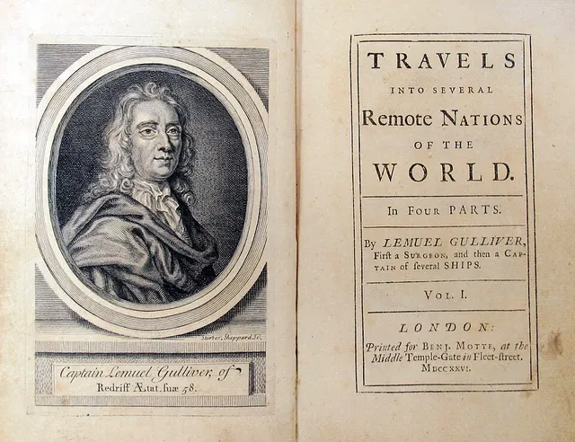 Cover of Travels into Several Remote Nations of the World, in Four Parts. By Lemuel Gulliver, First a Surgeon, and then a Captain of several Ships