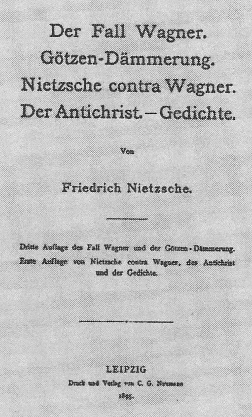 Cover of The Case of Wagner