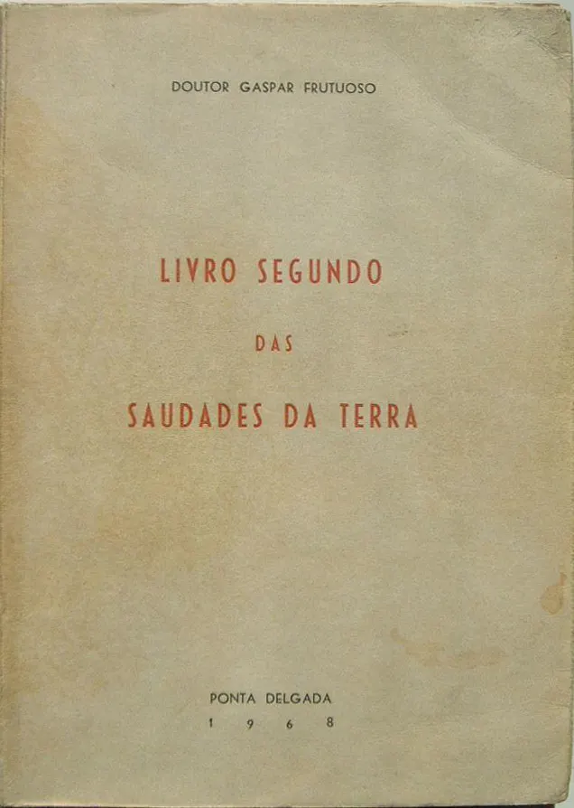 Cover of Saudades da Terra