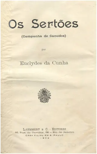 Cover of Os Sertões