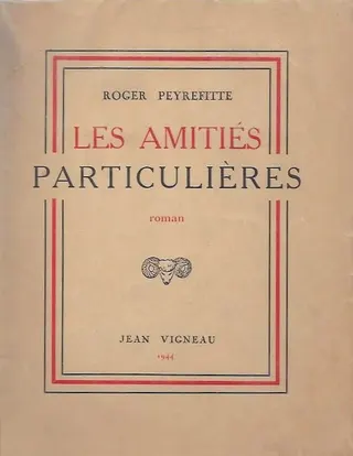 Cover of Les Amitiés particulières