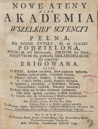 Cover of Nowe Ateny