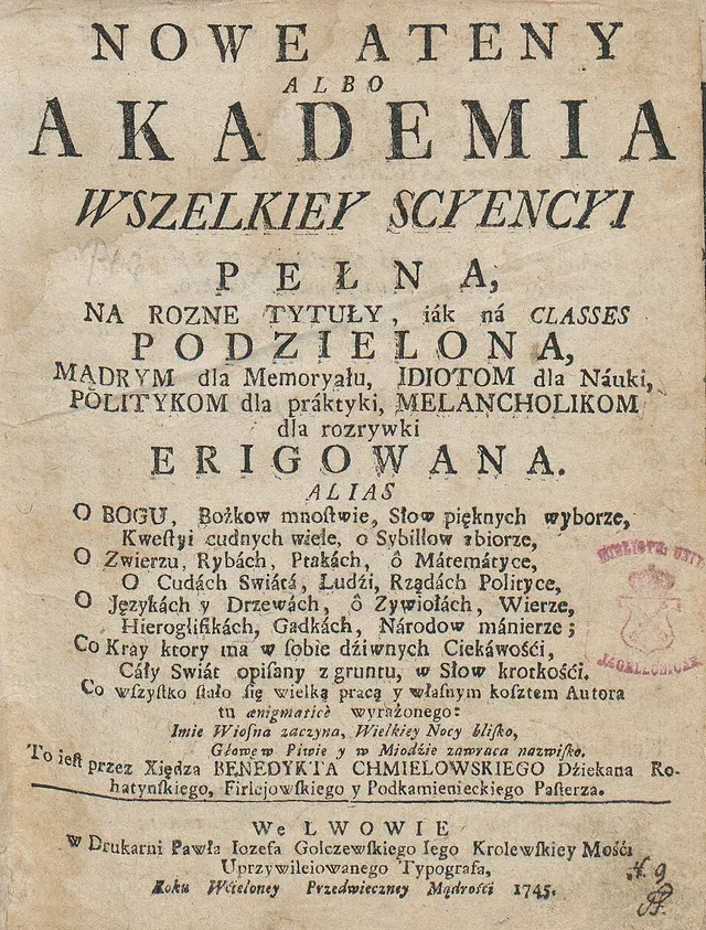 Cover of Nowe Ateny