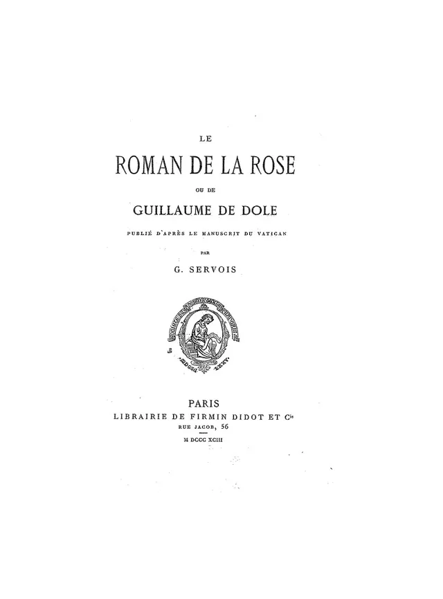 Cover of Guillaume de Dole
