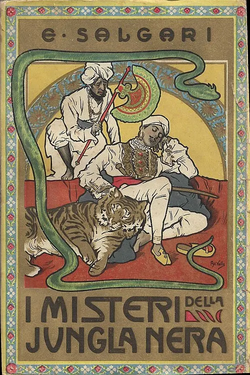 Cover of The Mystery of the Black Jungle