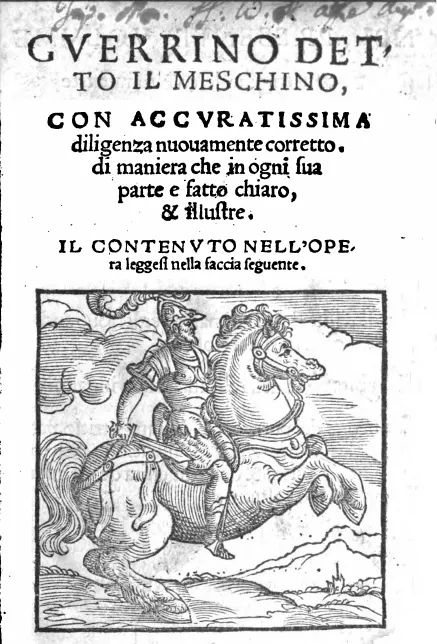 Cover of Il Guerrin Meschino