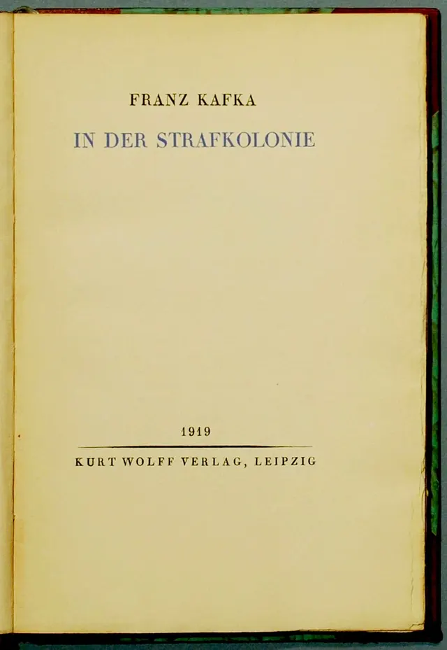 Cover of In the Penal Colony