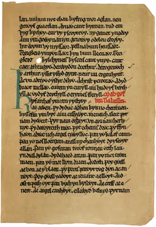 Cover of Llyfr Taliesin