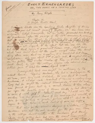 Cover of Sweet Ermengarde; or, The Heart of a Country Girl