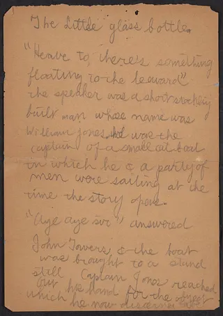 Cover of The Little Glass Bottle