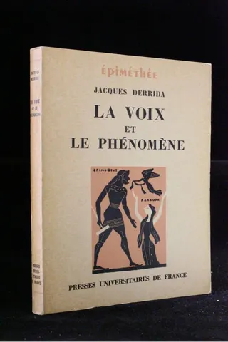 Cover of Speech and Phenomena