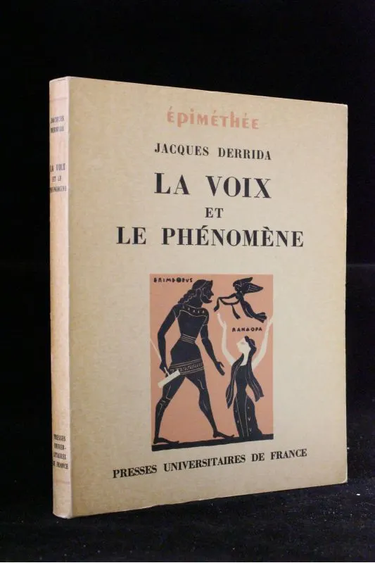 Cover of Speech and Phenomena