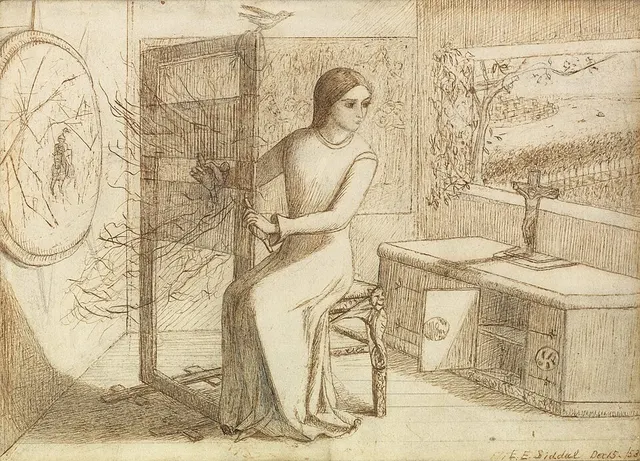 Cover of The lady of Shalott