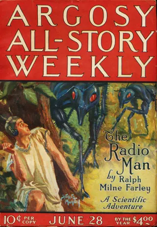 Cover of The radio man