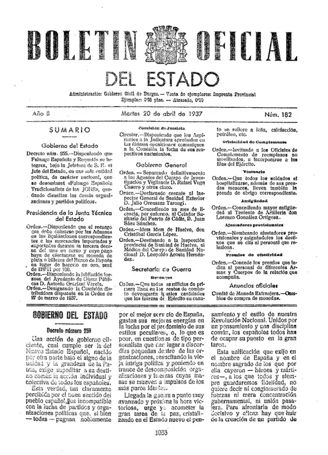 Cover of Decreto número 255