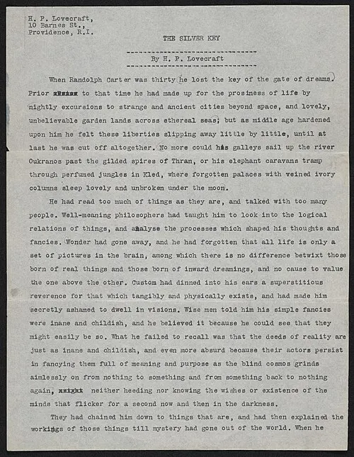 Cover of The Silver Key