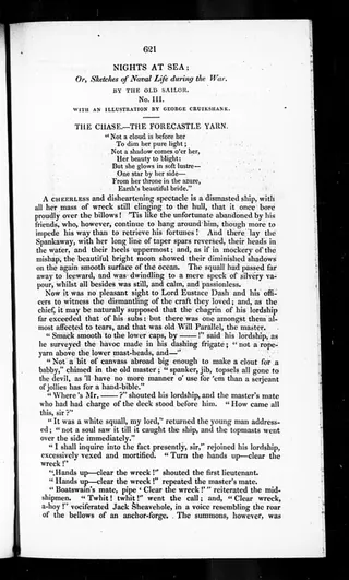 Cover of The Chase and the Forecastle Yarn