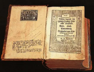 Cover of Luther Bible