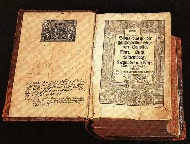 Cover of Luther Bible
