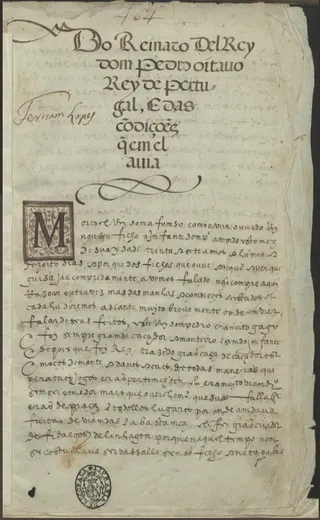 Cover of Chronicle of the King D. Pedro I