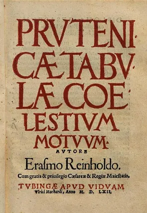 Photo of Erasmus Reinhold