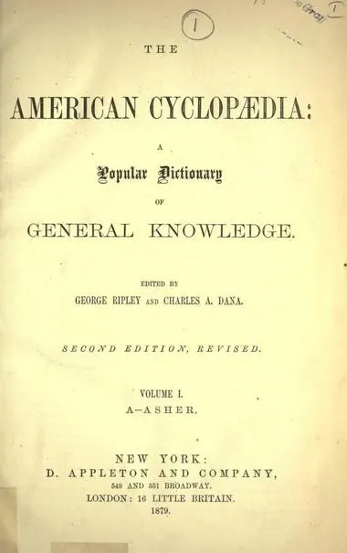 Cover of New American Cyclopedia