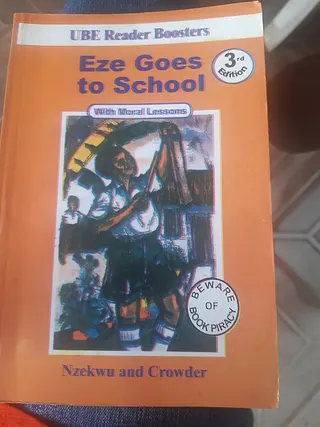 Cover of Eze goes to school